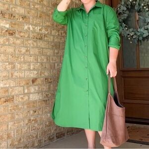 Universal Standard Elegant Green Dress
